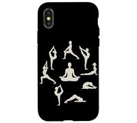 Serene Yoga Poses Meditation Case for iPhone X/XS