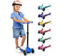 SereneLife 3 Wheel Kids Scooter, Kick Scooter with/without Foldable Seat