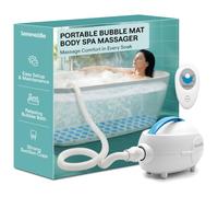 SereneLife Bubble Bath Spa Mat, Bath Jets Machine Massager