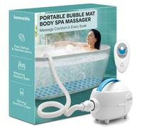 SereneLife Bubble Bath Spa Mat, Bath Jets Machine Massager