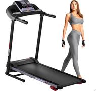 SereneLife 3-in-1 Folding Treadmill for Home - Compact Portable Walking Pad with Incline, Quiet Motor, Bluetooth, LED Display, Remote Control, for Running, Walking & Cardio