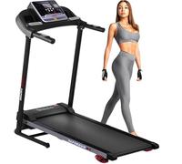 SereneLife 3-in-1 Folding Treadmill for Home - Compact Portable Walking Pad with Incline, Quiet Motor, Bluetooth, LED Display, Remote Control, for Running, Walking & Cardio