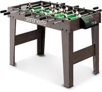 Competition Sized Foosball Table, Full Size 48in Portable Soccer with Ball for Home, Arcade Game Room, Board Game for Indoor or Outdoor, Family Game Night, Perfect for Kids and Adults