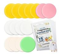 SereneLife Fragrance Scented Disc for Towel Warmer Bucket, White, Yellow, Green, Pink, Purple, & Blue, One Size