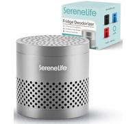 SereneLife Fridge Deodoriser Pod - Natural Odour Eliminator for Refrigerators, Freezers, Cupboards, Shoes & Cars, Lasts Up to 10 Years
