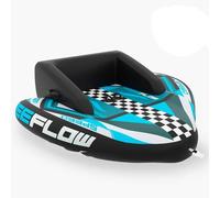 Heavy-Duty Inflatable Towable Booster Tube - Two Person Water Tube Boating Float Tow Raft