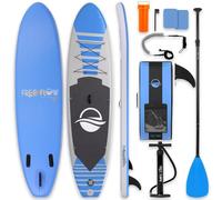 SereneLife Inflatable SUP Stand Up Paddle Board with Paddle & Pump