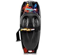 Serenelife Kneeboard, Water Sport Kneeboard with Hook for Children and Adults, Black / Red