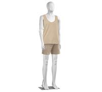 SereneLife Male Mannequin Torso Dress Form, 74" Adjustable Body Stand for Displaying Clothes, Sewing, and Tailoring, Detachable Full Body Model, Durable Metal Base, Easy Assembly