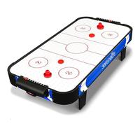 SereneLife Mini Air Hockey Table 101cm, Compact Motorised Game for Kids with Score Tracker, Puck Dispenser, Accessories, Fast Air Flow, Indoor Tabletop Fun
