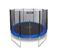 SereneLife Trampoline, Kids Trampoline, Trampoline 8ft / 10ft / 12 ft with Enclosure, Kids Trampoline Outdoor, for Toddlers, Teens and Adults, Strong Big Trampoline Safety Net, ASTM Approved
