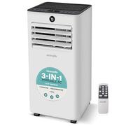 SereneLife Portable Air Conditioner 9000 BTU - WiFi Smart AC Unit with Window Kit, 3 Modes Cooling Dehumidifier Fan, Silent Low Energy with LED Display Remote Control