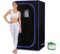SereneLife Portable Steam Sauna Tent with Remote Control Timer - Infrared Home Steam Sauna and Indoor Sauna Experience