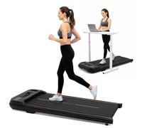 SereneLife Portable Treadmill 2.5HP Walking Pad - Digital Jogging Machine with Shock Absorption, Preset Training Modes, LED Display for Workout Progress, Remote Speed Control, Ideal for Home Fitness