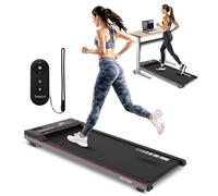 SereneLife Walking Pad Treadmill, Portable Treadmills for Home Foldable, Compact Slim Walking Pad, Under Desk Treadmill machine for Running & Walking w/ Remote Control, Adjustable Speed, Easy Storage