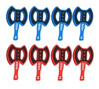 SereneLife Replacement Throwing Axes - 8 Soft Axes for Axe Throwing Game