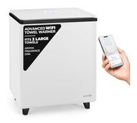 SereneLife SLTLR560W Rectangular Bucket-Large Capacity Single Touch Towel & Blanket Warmer with Built-in WiFi Capability (Black), One Size