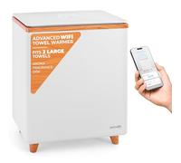 SereneLife SLTLR660W Rectangular Bucket-Large Capacity Single Touch Towel & Blanket Warmer with Built-in WiFi Capability (Natural), One Size