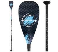 SereneLife Stand Up Paddle Board Carbon Fiber Adjustable Paddle - 3-Shaft Adjustable Water Paddle Oar for SereneLife Inflatable Stand Up Paddle Board