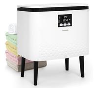 SereneLife Towel Warmer 20L Bucket - Wi-Fi Heater, Large Capacity Hot Spa & Blanket Warmer with Auto Shut Off, Energy Efficient, Black