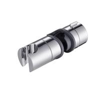 SERENEPEAK 1/2/3pcs Replacement Hand Shower Bracket for Slide Bar Adjustable Chrome Plated Bathroom Pipe Shower Head Holders(Grey b,3pcs)