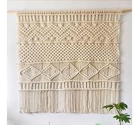 SERENEPEAK Macrame Wall Hanging Tapestry Wall Decor,Handmade Tapestries(C,140L x 120W cm)