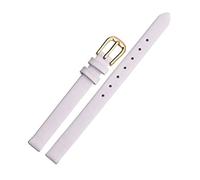 SERENEPEAK Watch Straps, 6/8/10/12/13/14/15/16/17 mm Women Thin Flat Grain Genuine Leather Strap Replacement Watch Accessories