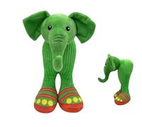 SereneSage Tung Shark Plush, Funny Meme Doll, Soft Stuffed Animal for Kids & Fans, Viral Brainrot Gift for Boys & Girls (GreenElephant-1)