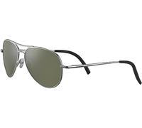 Serengeti Carrara Small Shiny Silver
