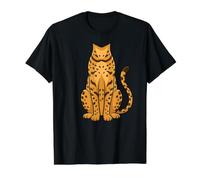 Serengeti Cat Costume Halloween Design Value Graphic T-Shirt, Men, Black, S