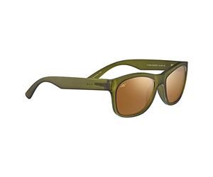 Serengeti Chandler Glasses, Rubberised Khaki, M Unisex Adult