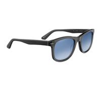 Serengeti - Danny Shiny Translucent Grey Mineral Polarized Blue Gradient - Sunglasses