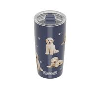 Serengeti Goldendoodle Tumbler - 20 oz Stainless Steel Vacuum Insulated, Spill-Proof Lid, 3D Print