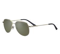 Serengeti Haywood Small Polarized SS544003 Men's Sunglasses Gold Size 55