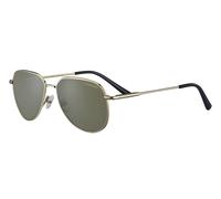 Serengeti Haywood Small SS544005 Men's Sunglasses Gold Size 55