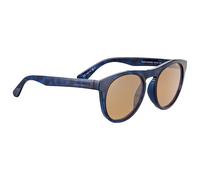 Serengeti - Kingman Shiny Tortoise Dark Blue Saturn Polarized Drivers - Sunglasses