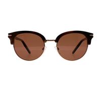 Round Shiny Brown Mineral Polarized Drivers Brown Lela Serengeti Brown One Size