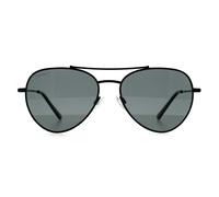 Serengeti Pete Mens Matte Black Sunglasses