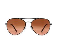 Serengeti Men's Aviator Matte Dark Gunmetal Mineral Drivers Gradient Photochromic Pete in Grey Serengeti Grey One Size