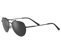Serengeti Pete Polarized SS599003 Womenâs Sunglasses Black Size 58