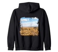 Serengeti Plains Savannah Wildlife Landscape Scene Zip Hoodie
