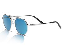 Serengeti Shelby SS533004 555nm Blue Saturn Polarised Shiny Silver Sunglasses