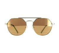 Serengeti Shelby Unisex Shiny Light Gold Sunglasses