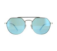 Serengeti Shelby Unisex Shiny Silver Sunglasses