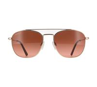 Serengeti Sunglasses Carroll SS542006 Shiny Rose Gold Mineral Drivers Gradient