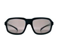 Serengeti Sunglasses Hext SS571005 Shiny Dark Blue Spray on Milky Blue Saturn Polarized Smoke