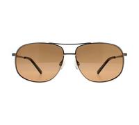 Serengeti - Sassari 2.0, Shiny Gunmetal, Saturn Drivers Polarised Lenses, Men's Sunglasses, Sports, Driving, Shiny Gunmetal, Large