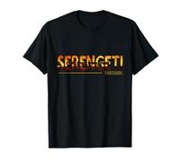 Serengeti Tanzania Flag Safari National Park African Animals T-Shirt