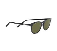 Serengeti Unisex ARLIE Sunglasses, Shiny Black, M