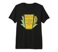 Sereni-Tea The Absence of Stress While Herbalist Herbal Tea Premium T-Shirt